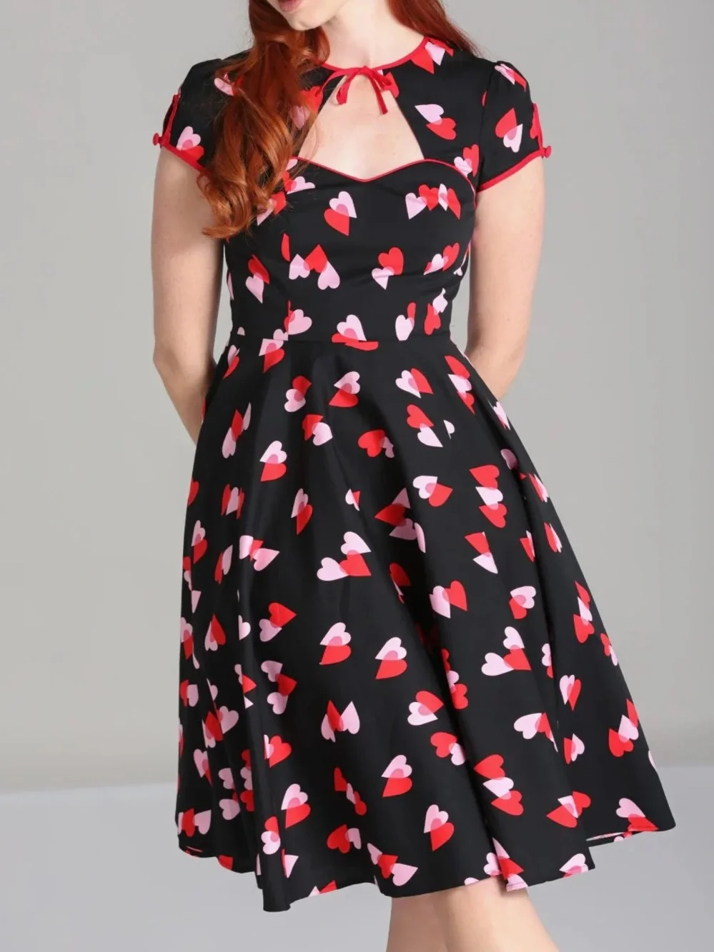 hell bunny red polka dot dress Hell Bunny Vixen Polkadot Dress SOLD thank you Curvy body alert!! Vintage inspired Hell Bunny dress is waiting for you to come and rock it!! - Large